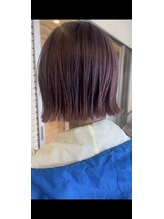 ヘアサロン アプリ(hair salon APPLI) 外はねボブ