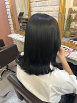 シャルム(charme) 艶髪ブルーブラックカラー