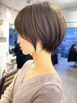 ロンドウル 熊本(Lond ulu) ウェーブミディアム似合わせカットメルティカラーショート/熊本