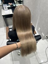 フォルテノエル 静岡鷹匠店(FORTE Noel)&nbsp;ハイトーンベージュ/ブロンド/透明感カラー/髪質改善