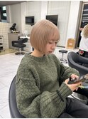 憧れ♪韓国ハイトーンボブ♪