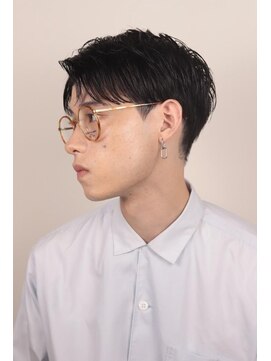 ポイントファイブバイソレイユ 豊橋駅前大通店(.5 by SOLEIL) メンズショートカットくせ毛風パーマ