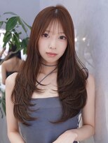 クム(kumu) 【kumu】韓国風/レイヤーカット/透明感/ロング/艶感/グレージュ