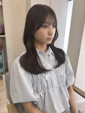 ミレバイジェニー (mirae by geny) くびれ巻きが可愛い韓国ヘアr