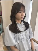 くびれ巻きが可愛い韓国ヘアr