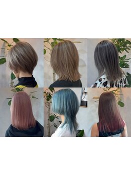 【小牧／デザインカラー特化】ブリーチの不安を解消◎ケア×デザインで色落ちまで楽しめるサロン