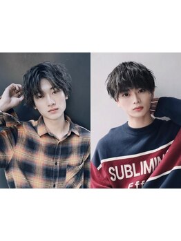 骨格に合わせてカットするアンビシャスオリジナルカット！