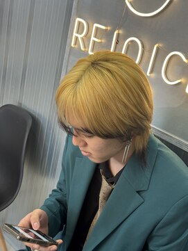 リジョイスヘア レイ(REJOICE hair Lei) ブロンド×エンドカラー