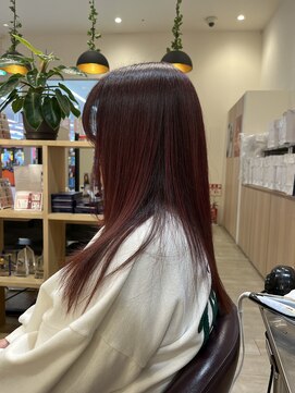 ツヤ感抜群暖色カラー