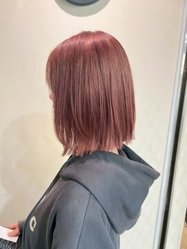 ブリックバイブレイス 千葉 千葉中央(brick by brace) 千葉駅/着物ヘア/大人ガーリー/ダークアッシュ/似合わせカット