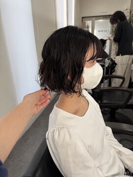 エルエスヘアー(LS HAIR) bob×perm