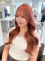 エルサ ザ リープ(ELSA the leap)&nbsp;【ブリーチカラー/ダブルカラー】アプリコットオレンジ