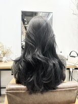 ノットバイベル 大宮(knot by belle)&nbsp;《Hana》ダークグレージュ/小顔レイヤー/黒髪艶カラー/韓国/大宮