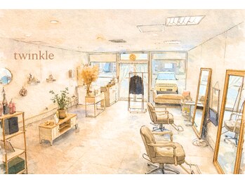 トゥウィンクル(twinkle)の写真/２席のみのプライベート空間で最高の髪をご提案