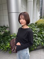 ロロネー 梅田(Lolonois)&nbsp;切りっぱなしボブ×レイヤーカット
