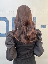 オープンジョー(Open Jaw) 透明感ショコラブラウン/レイヤーカット/艶髪ロング