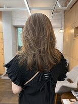 ヘアースペースブルーム プリュス 石橋店(HAIR SPACE BLOOM plus) 石橋阪大前/ハイライトカラー/30代ヘアカラー/レイヤーカット
