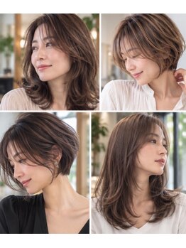 Lee hair salonの写真/福井駅徒歩6分◇女性スタイリストがマンツーマンで叶える！大人女性の魅力を引き出す似合わせスタイル