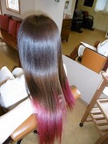 デザインヘアー ピアジェ 橿原店(DESIGN HAIR PIAGET) KIRARAカラーONカラーにKIRARAカラーケアTR