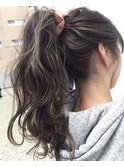 ハイライト×グレージュ