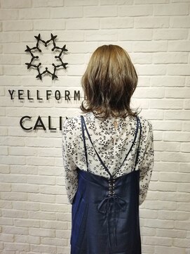 ヘア スパ ビューティー エールフォルム(HAIR SPA BEAUTY YELLFORME) 外ハネ 切りっぱなしボブ
