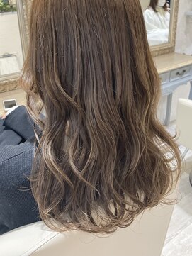 ラ ブランシュ 大宮(La Blanche) ゆるっとウェーブ×くすみベージュ＊°.大宮美容室