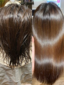 ジェム(GEM) ＊*Gem Garden*＊なりたい質感が叶う☆ツヤサラ縮毛矯正157