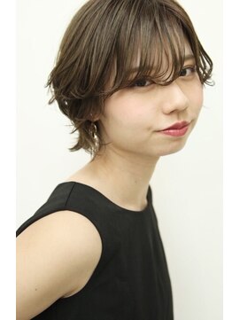 フェリア 松山(Feria) 【Feria松山】やわらかショート×シースルーバング-相原愛梨-