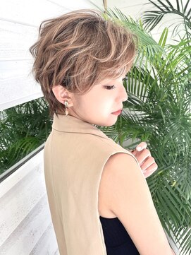 オーロ(ORO) 小顔に見える大人テラコッタショート