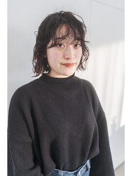 ユートゥイーズ つくば(U too e's) 《Utoo e's つくば美容室 》くしゅっと無造作パーマ(Genta)