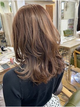 アリスバイアフロート 自由が丘(ALICe by AFLOAT) 大人クアンク（マッシュくびれヘアメルティカラー