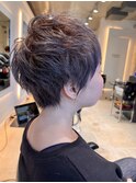 【RISK 高橋勇太】三鷹 ショートカット 上手い束感ショート
