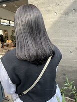 ホテリー(Hotely) layer cut× 透明感ダークグレージュ