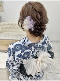 浴衣アップスタイル☆*