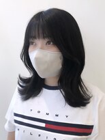 ニューヨークニューヨーク なんば道頓堀店(NYNY)&nbsp;【韓国ヘア】ミディアムレイヤー