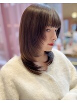 ビューティーコネクション ギンザ ヘアーサロン(Beauty Connection Ginza Hair salon) ウルフセットも◎ミディアムハイレイヤー