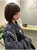 【Lond natire川合佑哉】韓国ボブレイヤーアッシュブラウン