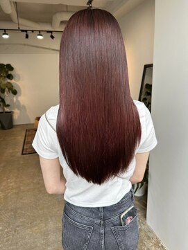 メリー オオサカ(Merly Osaka) ブラウン強めのレッドカラー_ red brown_