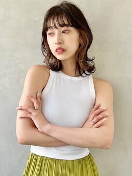 エイト プラット 渋谷2号店(EIGHT plat) レイヤーカット×インナーカラー