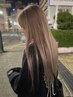 【セミロングの方にオススメ☆】最高級人毛100%シールエクステ60枚