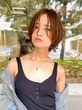 ギークス(GEEKS) 【GEEKS渋谷】中性的/ハンサムショート/春カラー/20代30代/小顔