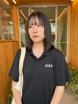 オアシス(oasis) 【oasisマミ】大人可愛いフェイスレイヤーカットミディ