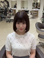ラ ミューズ ヘアー(La mju：z hair)&nbsp;ショコラブラウンタッセルボブ(a)