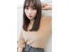 TOKIOトリートメント無料☆カット＋毛髪保護成分配合カラー￥7700＿つくばM
