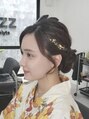 ヴィズバイエリーツ(vizz by elyts) 北谷/ヘアメ/ヘアセット/編み下ろし/お呼ばれ/アップスタイル
