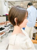 丸みショートボブ