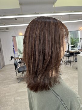 ケーオーエスピンク(K O S pink) 脱白髪染ハイライト/ミルクティーグレージュ