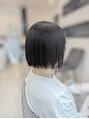グラム 岡崎北店(gram)&nbsp;ツヤツヤな黒髪ボブ