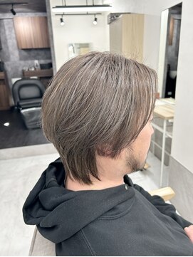 ミエルヘアーエスト 新宿店(mielhair est) 白髪ぼかしアッシュベージュ