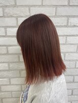 アッシュ 稲田堤店(Ash) カシスレッド×外ハネミディアム